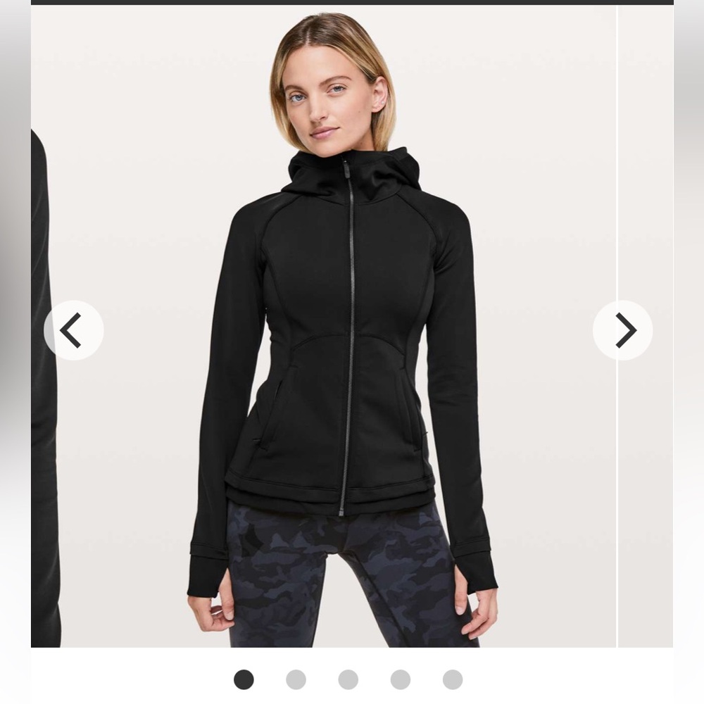 Lululemon Stopover Jacket – Lightweight Travel Zip Hoodie size 12 EUC